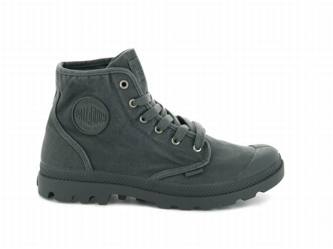 Palladium Pampa Hi Men's Boots Black (XGVN15692)